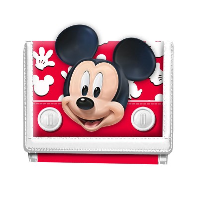 Porta moedas com velcro de Mickey Mouse - Funny