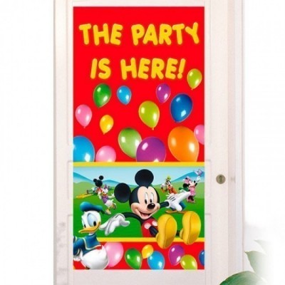 Poster porta fiesta Mickey