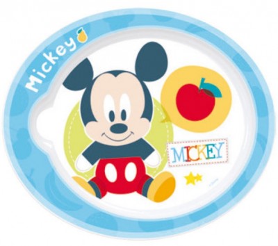 Prato Mickey bebé Microondas