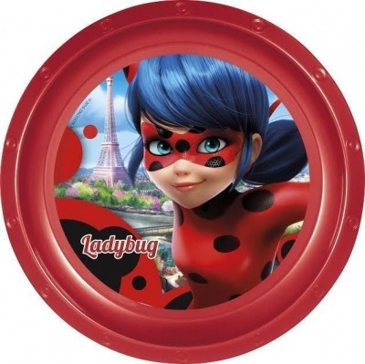 Prato plastico  Ladybug