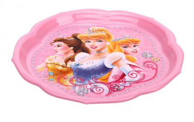 Prato Plástico Princesas Disney