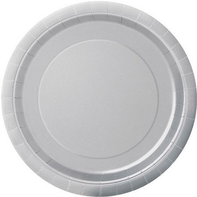 Pratos Prata 17cm - 20 und