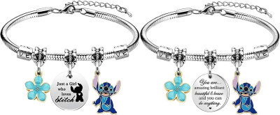 Pulseira Aço Stitch Disney Stitch