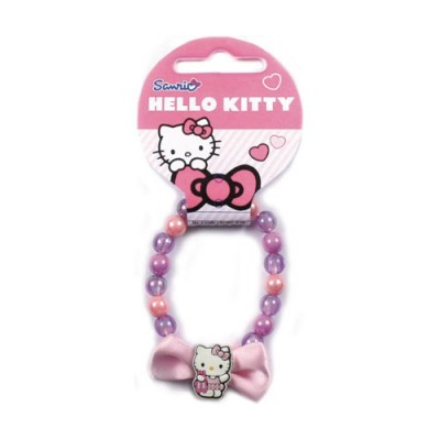 Pulseira com Lacinho Hello Kitty