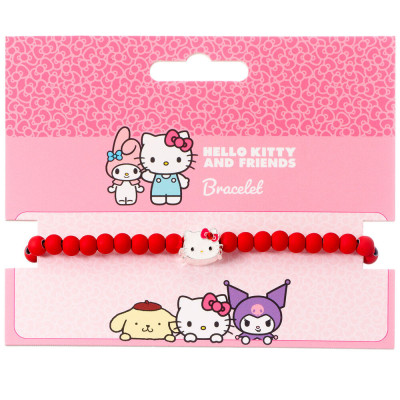 Pulseira Hello Kitty Vermelha