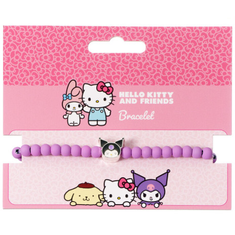 Pulseira Kuromi Hello Kitty
