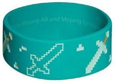 Pulseira Minecraft Azul