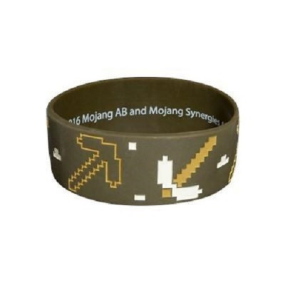 Pulseira Minecraft Castanha