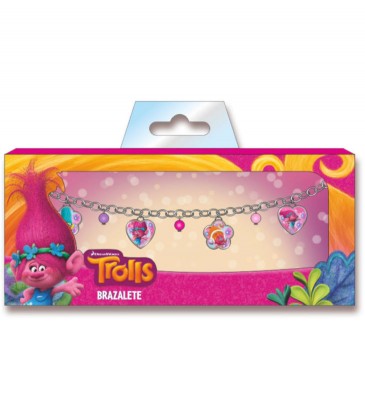 Pulseira + pendentes de Trolls