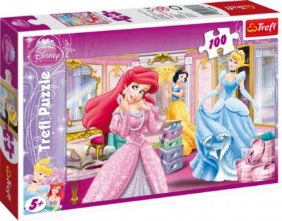 Puzzle 100 pcs com Princesas Disney