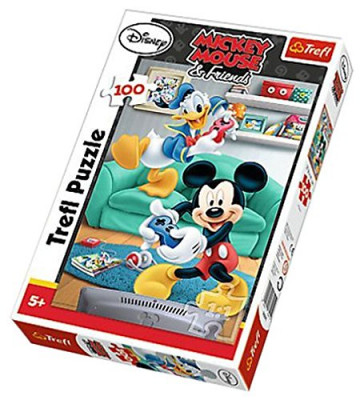 Puzzle 100 pcs Mickey e Donald Disney