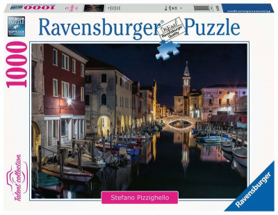 Puzzle 1000 peças Paisagem Canais de Veneza Itália