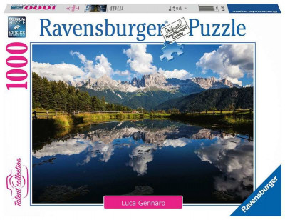 Puzzle 1000 peças Paisagem Vida na Montanha