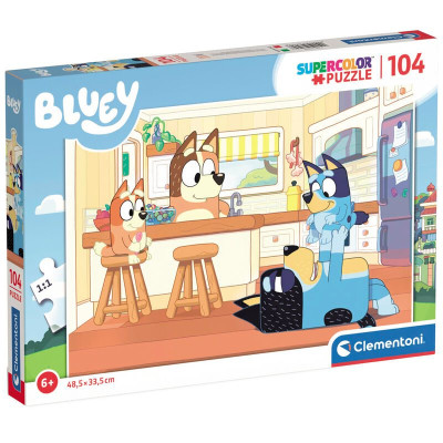 Puzzle 104 peças Bluey