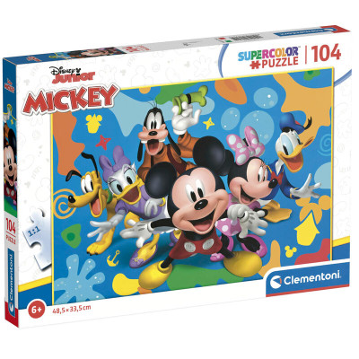 Puzzle 104 peças Mickey and Friends Disney