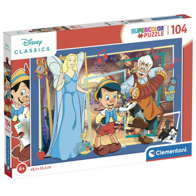 Puzzle 104 peças Pinóquio Disney