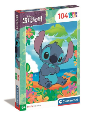 Puzzle 104 peças Stitch Disney