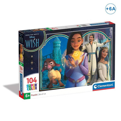 Puzzle 104 peças Wish Disney