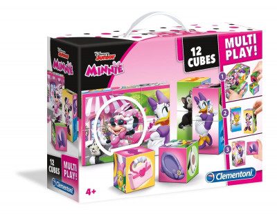 Puzzle 12 Cubos Minnie