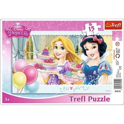Puzzle 15 pçs Princesas Disney Educa