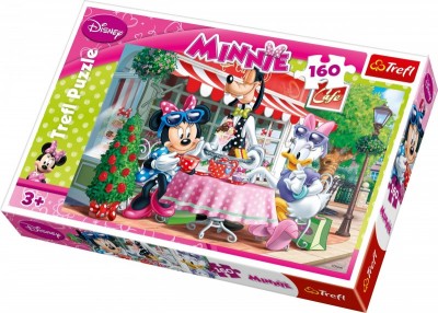 Puzzle 160 peças Minnie Mouse - Café | Loja da Criança