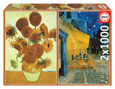 Puzzle 2x1000 peças Vincent Van Gogh