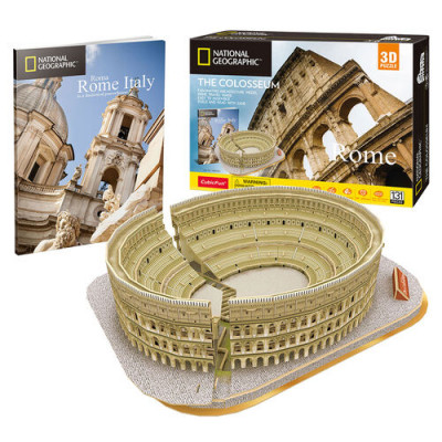 Puzzle 3D National Geographic Coliseu Roma