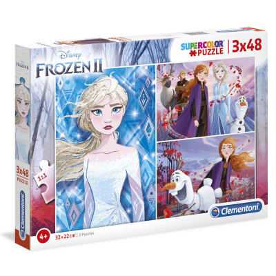 Puzzle 3x48 peças Frozen 2 Disney