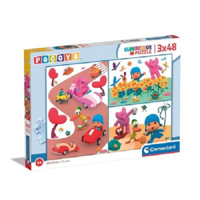 Puzzle 3x48 peças Pocoyo