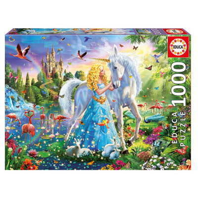Puzzle A Princesa e O Unicórnio 1000 peças
