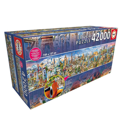 Puzzle A Volta ao Mundo 42000 peças