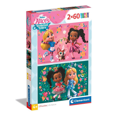 Puzzle Alice na sua Maravilhosa Pastelaria 2x60 peças