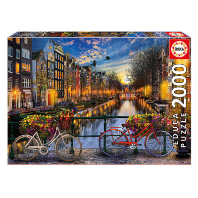 Puzzle Amesterdão com Amor 2000 peças