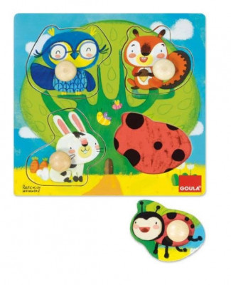 Puzzle Animais do Bosque Goula