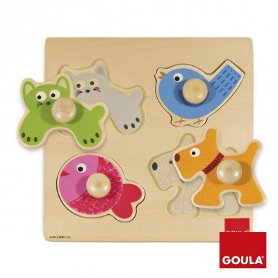 Puzzle Animais Domésticos Goula