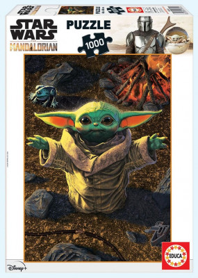 Puzzle Baby Yoda Star Wars The Mandalorian 1000 peças
