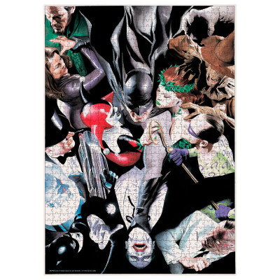 Puzzle Batman e Inimigos DC Comics 1000 peças