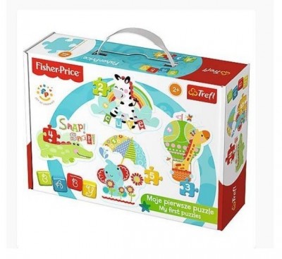 Puzzle Bebé Clássico Arco-Iris na Floresta  - Fisher Price