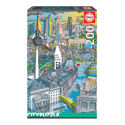 Puzzle Berlim City 200 peças