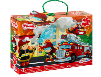 Puzzle Bombeiros 60 peças