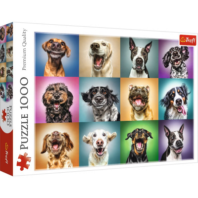 Puzzle Cães Divertidos 1000 Peças