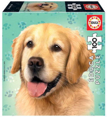 Puzzle Cão Golden Retriever 100 peças