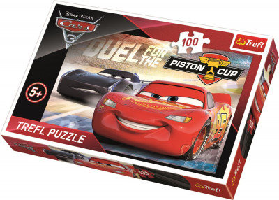 Puzzle Cars Piston Cup 100peças