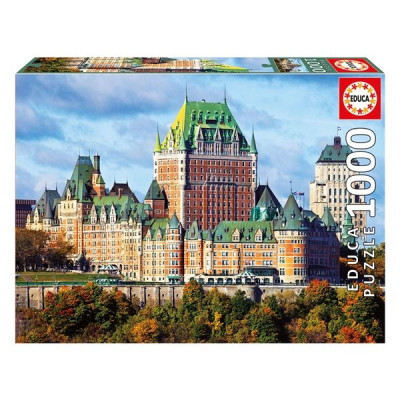 Puzzle Castillo de Frontenac Canadá 1000 peças