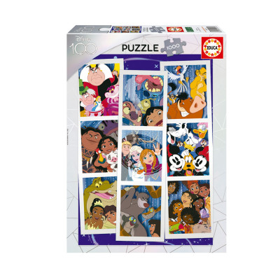 Puzzle Collage 100º Aniversário Disney 1000 peças
