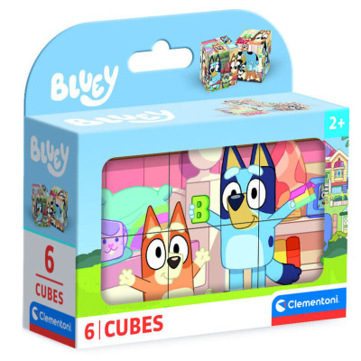 Puzzle Cubos Bluey 6 Peças