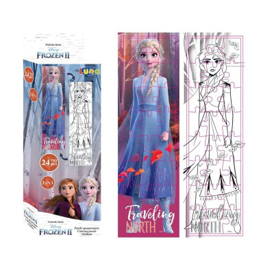 Puzzle de Colorir Frozen 2 24 peças | Loja da Criança