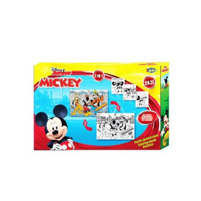 Puzzle de Colorir Mickey 24 peças
