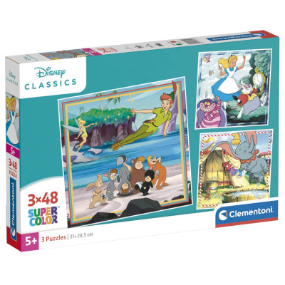 Puzzle Disney Classics 3x48 peças