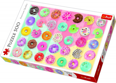 Puzzle Donuts 500 Peças